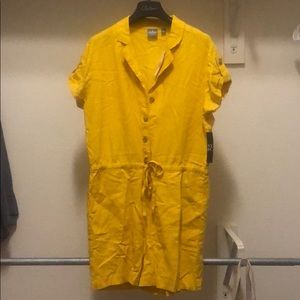 New NY & Company Linen Romper